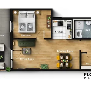 Apartment Erlebnisort Südvorstadt Ii, Leipzig